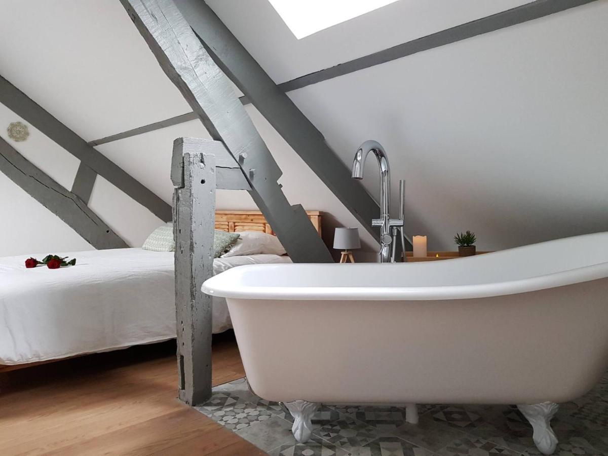 La Maison Coco Honfleur Exteriör bild